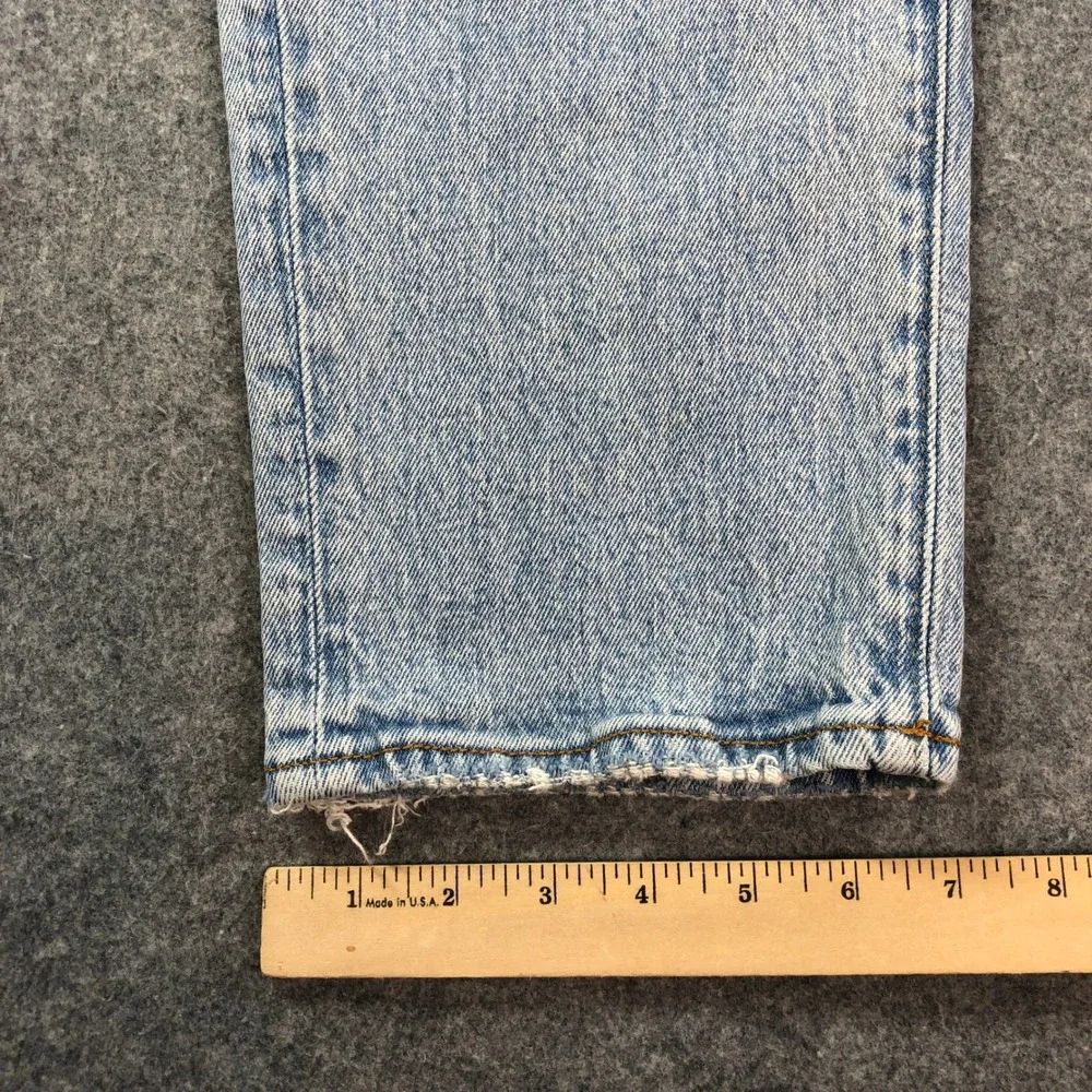 Abercrombie and Fitch Vintage Straight Mens Jeans 32x30 (fits 34x29) Light Wash
